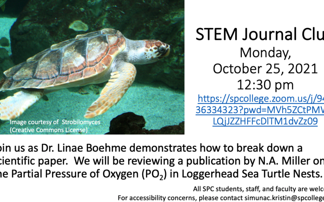 STEM Journal Club on Oct. 25