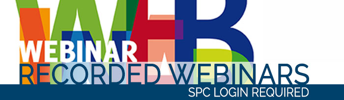 button Recorded Webinars - SPC Login Required